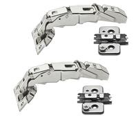 2x Cabinet Hinge Set Blum Corner Stop 155° Zero Entry 70T7550.TL without Spring