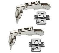 2x Cabinet Hinge Set Blum Corner Stop 170° Hinge without Spring 70T6550.TL Band