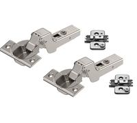 2x Cabinet Hinge Set Blum Innenanschlag 110° Hinge 71T3750 with Spring