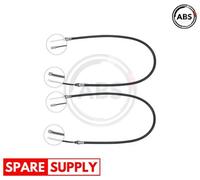 2X CABLE, PARKING BRAKE FOR SMART CABRIO CITY-COUPE CROSSBLADE A.B.S. K16626