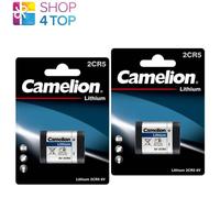 CAMELION 2CR5 LITHIUM PHOTO CAMERA BATTERIES 6V 1400mAh DL245 1BL EXP 2030 NEW