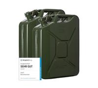 2x Can Metal 20 Litre Capacity
