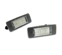 2x CANbus LED Number Plate Lights, White License Plate Bulbs for Vauxhall Opel Astra J/K/H, Zafira B/C, Corsa C/D/E, Insignia, Vectra C