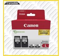 2x Canon 540L Black Ink Cartridges - For Canon PIXMA Printers