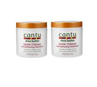 2x Cantu Shea Butter Grow Strong Strengthening Fragile Strands Treatment 173g