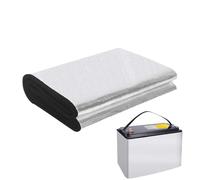 2X Car Battery Insulation Cover Jacket Kit, BatteryInsulations Blanket,car Battery Blanket for Winter Large, BatteryWrap BatteryThermal Wrap, Multi Purpose Foil Insulation Flexible Fireproof Mat