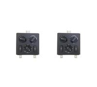 2X Car Combined Switches Compatible For Volvo AC Control Panel Switch With Temperature Sensor Air Cond Control Unit Heater 21318121