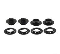 2X Car Floor Mat Clips Clamps Holders Retainer Fixing Grips Designed to Secure Carpet Mats and Prevent Dangerous Slips While Driving