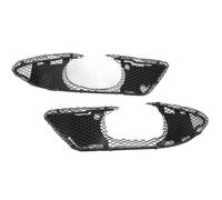 2x Car Fog Light Vent Grill Cover For Mercedes For Bnez C-Class W203 C230 C240 C32 AMG Bumper Foglight Grille 2038851753 2038851853 PYPFQUMQGR