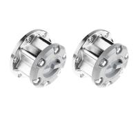 2X Car Free Wheel Locking Hubs for SUZUKI X-90 Vitara Escudo 89-01 JIMNY SJ410 SJ413 Samurai Sierra 43810-60A00 Silver