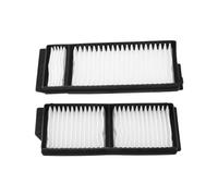 2x Car Front Cabin Air Filters Auto Air Conditioning Fiber-Cabin ,compatible For Mazda 3 ,2004-2009 5 2006-2010 Automobile Parts-Accessories