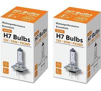 2x Car Front Head Light Headlight H7 Bulb Light Lamp 12V 55W