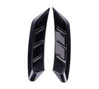2x Car Headlight Eyebrow Universal Headlamps Eyebrow Trim Cover for Auto A Black 21x4.5 cm