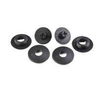 2x Car Interior Floor Mat Clips with Screws for Fixing Carpet Mats in Place Across Multiple Automotive Applications