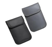 2X Car Key Protector,Anti Theft Phone Jammer,Car Key Signal Blocking Case,Blocking Pouch for Cell Phones,Fob Protector,Keyless Entry,Anti Tracking Security Cage Case,Fob Signal Blocker,11.7x17.3cm