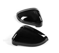2X Car Rearview Mirror Cover Side Wing Compatible With Audi A4 S4 RS4 B9 2016-2023 A5 S5 RS5 8W6 Replace Cap Trim Silver With Turn Signals