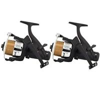 2x Carp Fishing Max 60 2BB Carp Bait Free Runner Reel With 10lb Line New