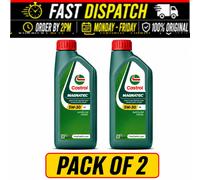 2x Castrol Magnatec 5W-30 A5 1L 15F903 A5/B5 Fully Synthetic Engine Oil