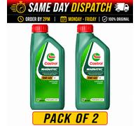 2x Castrol Magnatec 5W-40 C3 1L 15F621 C3 Fully Synthetic Engine Oil