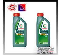 2x Castrol MAGNATEC Stop-Start 5W-30 5W30 C2 Fully Synthetic Engine Oil 1L