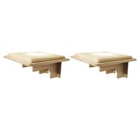 2x Cat Lounger Sleeping Place Bed Board Window Seat Wall Mount
