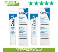 2x CeraVe Eye Repair Cream - Dark Circles & Puffiness 14ml 100% ORIGINAL ⭐⭐⭐⭐⭐