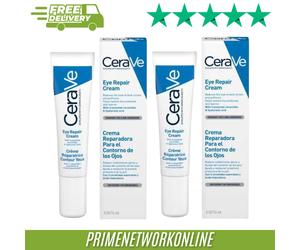 2x CeraVe Eye Repair Cream - Dark Circles & Puffiness 14ml 100% ORIGINAL ⭐⭐⭐⭐⭐