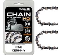2x Chainsaw Chainsaw 35 cm 1.3 mm 3/8 Inch 52 TG for NAC CE18-N-Y