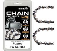 2x Chainsaw Chainsaw 50 cm 1.5 mm 0.325 Inch 76TG for Fuxtec FX-KSP351