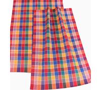 2X Checkered Dish Towels Kracht Kitchen Towels Half Linen Colorful Multicolored