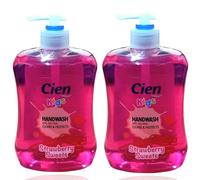 2x CIEN - KIDS | HANDWASH | STRAWBERRY SWEETS | 500ML EACH