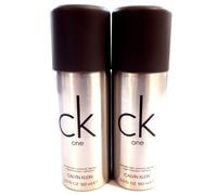 2x CK One Deodorant Spray for men, 150ml, Mens deodorant, Calvin Klein CK1 Deo