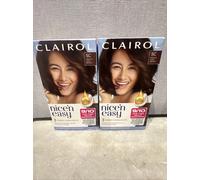 2x Clairol Nice'n 3 Tones + Highlights 5C Medium Cool Brown