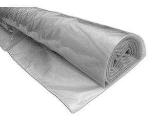 2X Clear Builders Polythene Plastic Sheeting Roll Dust Sheet TPS 4m x 25m