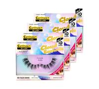 2x Cloud Euphoria - DREAMY Bundle With 2x Cloud Euphoria - AURA by EBIN NEW YORK- Faux Mink Eyelashes in Wispy to Full-Volume Styles, Lightweight, Reusable - Gift Set (4 Items)