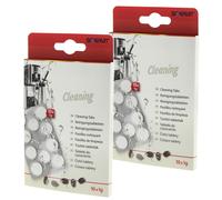 2x Coffee Machine Cleaning Tablets 10 Pieces Universal