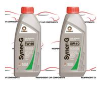 2x Comma SYN1L PMO Syner-G 5W-40 - 1 Litre