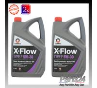 2x Comma X-Flow Type F 5w-30 5w30 Semi Synthetic Car Engine Oil 5 Litres 5L New
