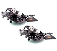 2x Complete R+L REAR Steering Knuckle for Skoda OCTAVIA III (5E3)DISCS 272X10MM