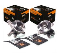 2x Complete R+L Steering Knuckle for Nissan INTERSTAR (X70), Opel MOVANO A (X70)