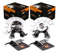 2x Complete R+L Steering Knuckle for Skoda OCTAVIA II (1Z) /4 BOLT BEARING/85MM