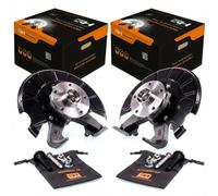 2x Complete Right+Left Steering Knuckle for Audi A3 (8P) /3 BOLT BEARING/