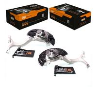 2x Complete Right+Left Steering Knuckle for Audi A4 B6 B7 (8E), Seat EXEO (3R2)