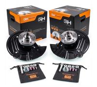 2x Complete Right+Left Steering Knuckle for BMW X3 E83 01.2004-12.2006