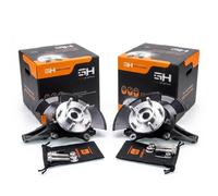 2x Complete Right+Left Steering Knuckle for Hyundai TUCSON, Kia SPORTAGE