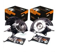 2x Complete Right+Left Steering Knuckle for Nissan NV400/INTERSTAR (X620)