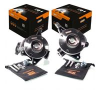 2x Complete Right+Left Steering Knuckle for Peugeot 206 (2A/C) 1998-2006 [72MM]