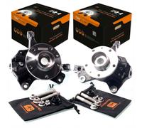 2x Complete Right+Left Steering Knuckle for Renault SCENIC III,