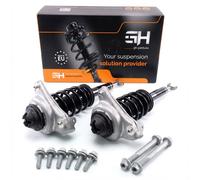 2x Complete Struts Assembly Front for Audi A6 (4F, C6) 2004- 2.0TFSi, 2.0TDi