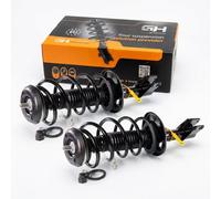 2x Complete Struts Assembly Front for Citroen C4 II 11.2009- 1.4 VTI